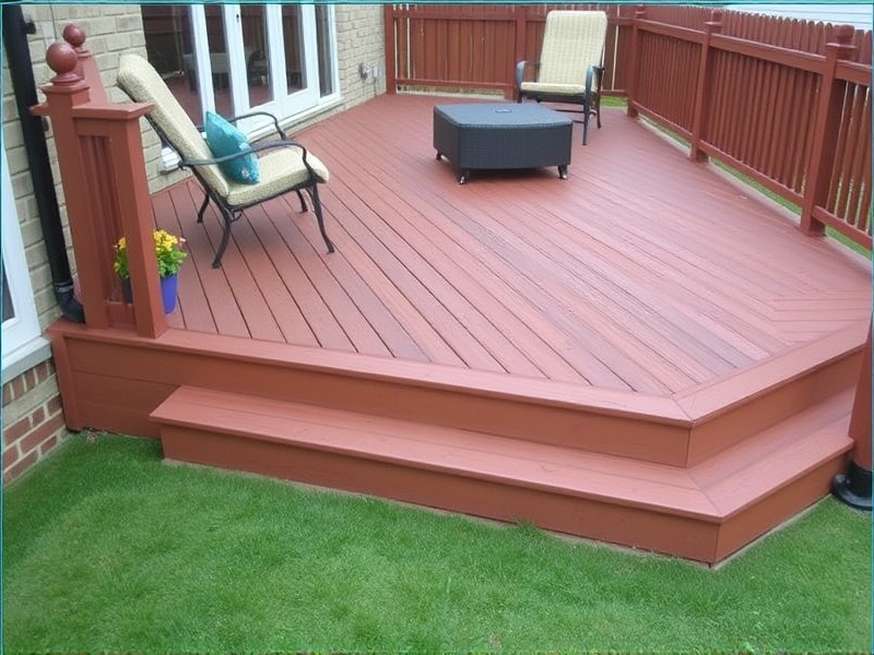 10 foot composite decking