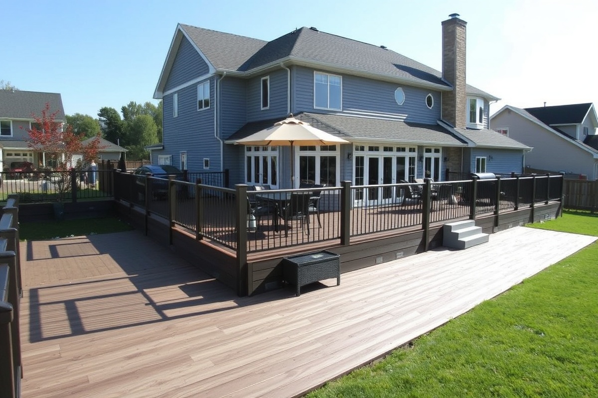 2x composite decking