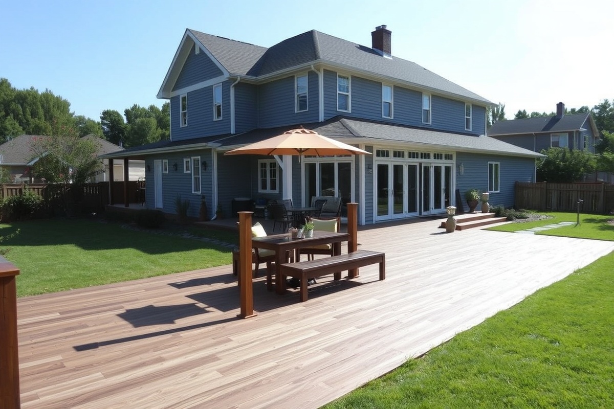 2x4 composite decking material