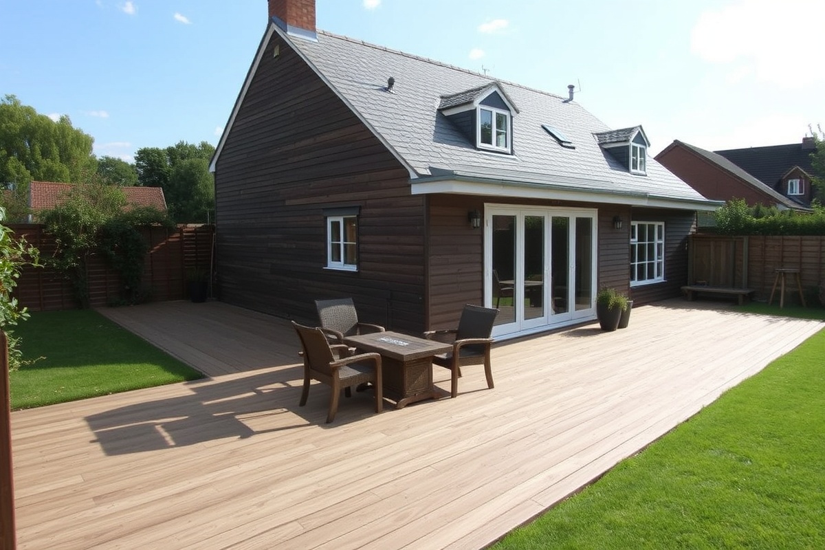 3.6 m decking boards composite