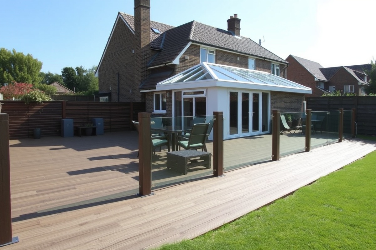 3.6m composite decking