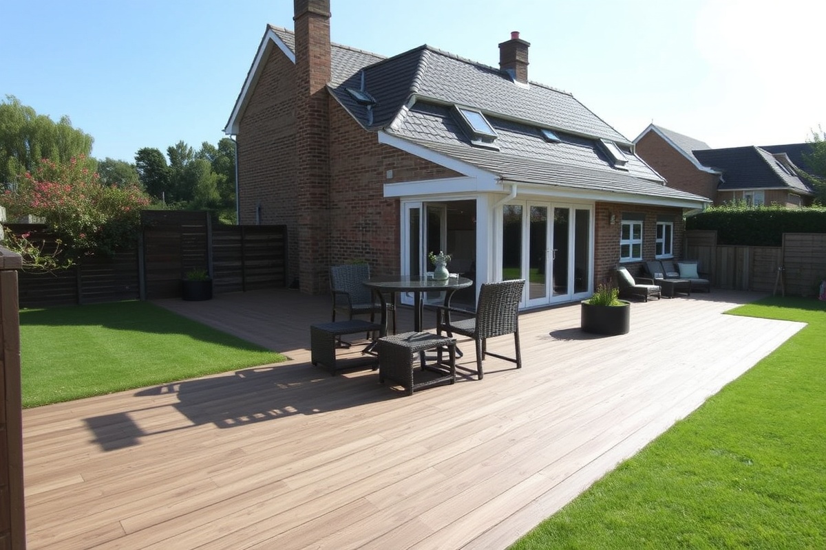 4.2 m composite decking