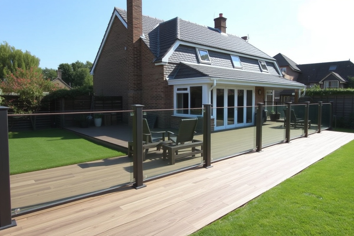 4.88 m composite decking