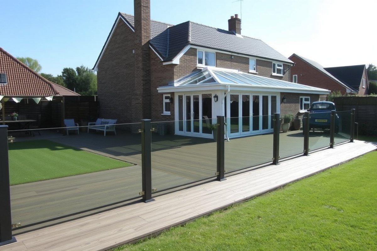 4m length composite decking