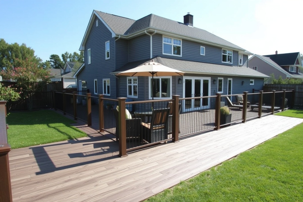 5 4 composite decking material