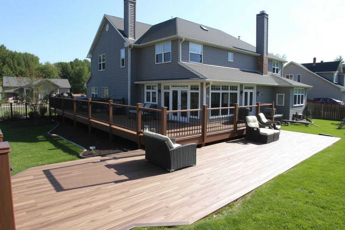 5 4 composite decking menards