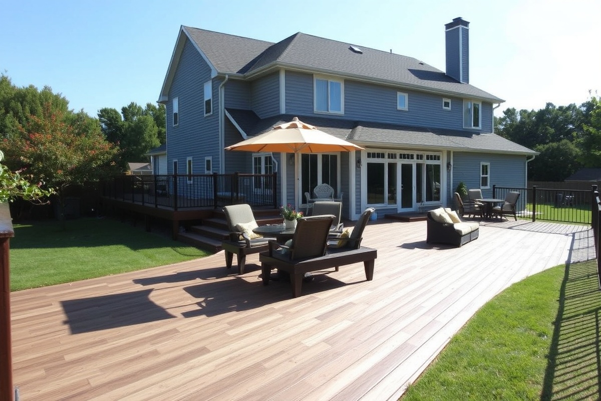 5/4 composite decking material