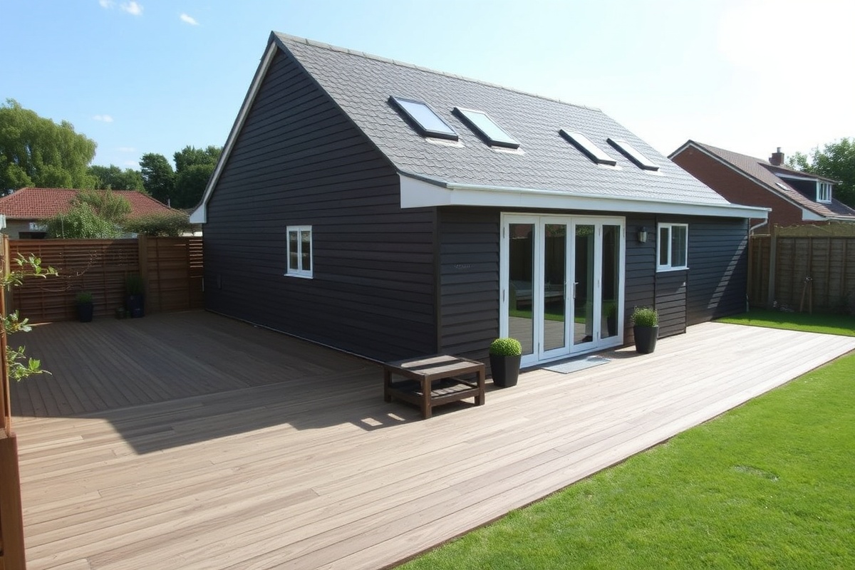 5.4m composite decking boards