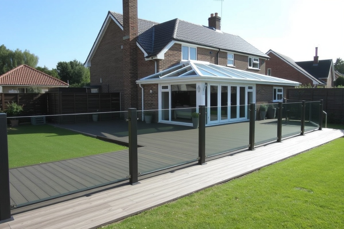 5m length composite decking