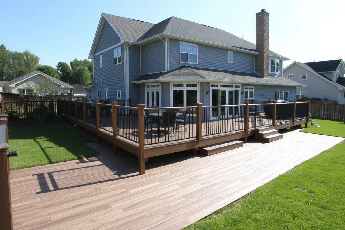 6 inch wide composite decking