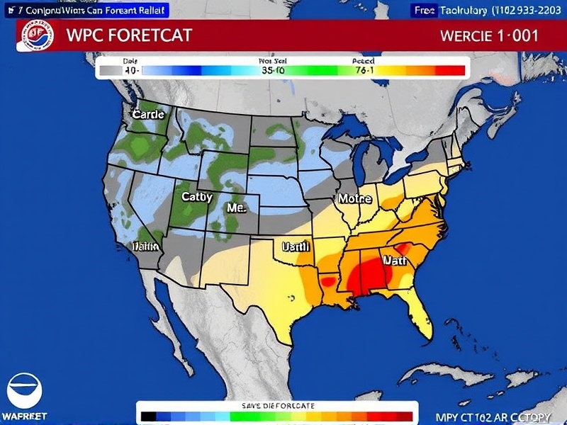 7 day precipitation forecast wpc