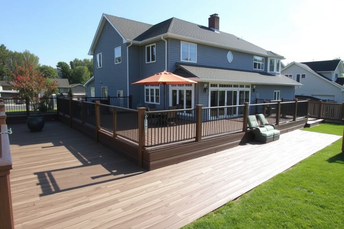 8 in composite decking