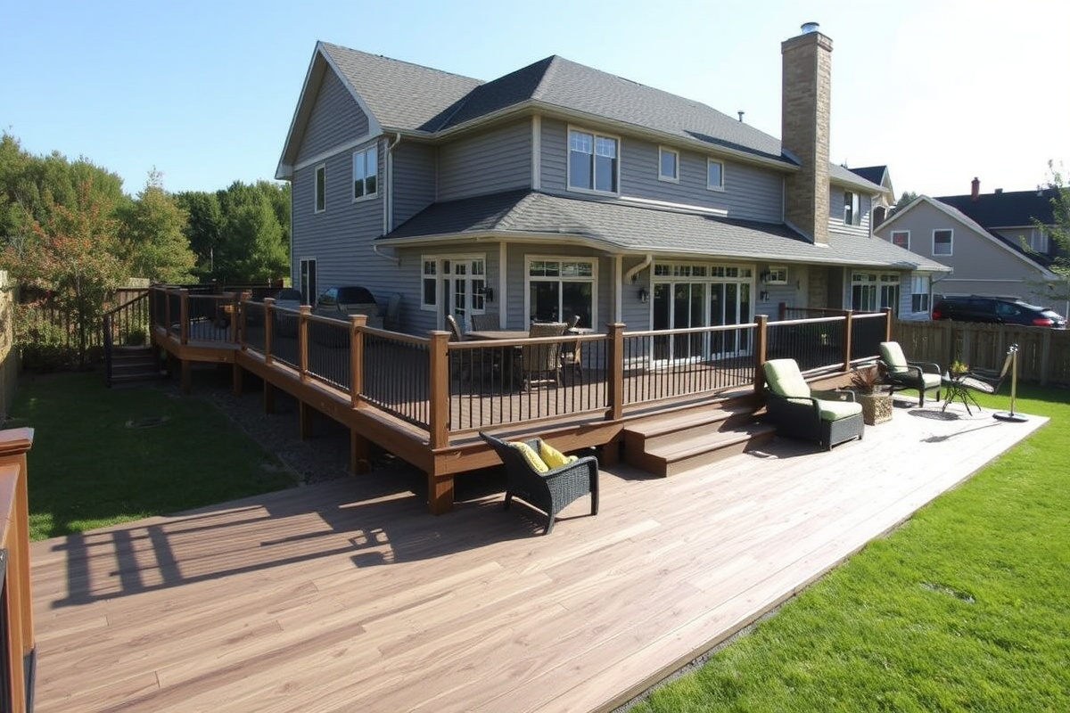 8 ultradeck rustic low maintenance composite decking