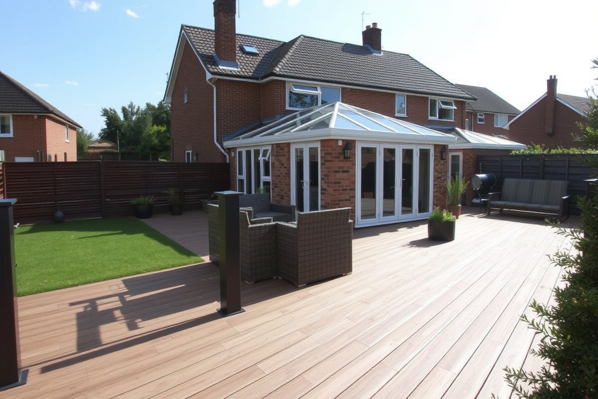 affordable composite decking london