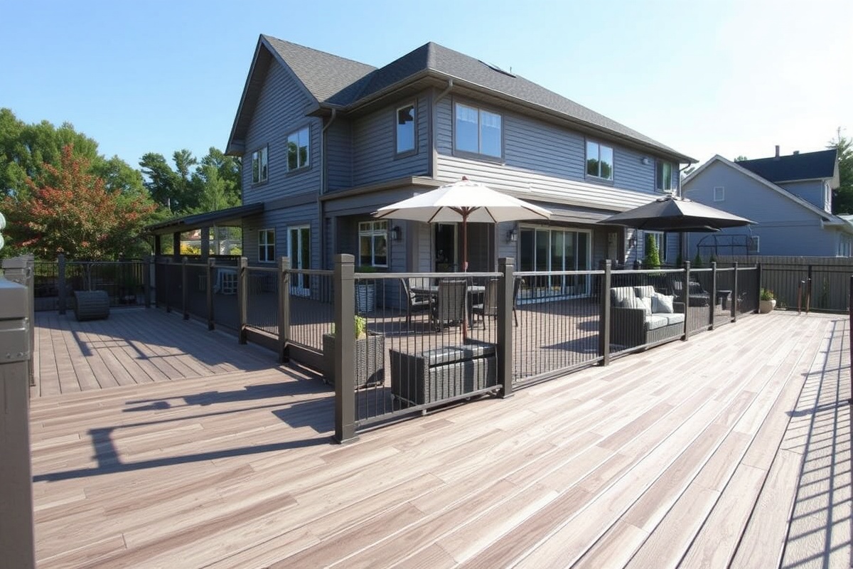 aluminum in composite decking