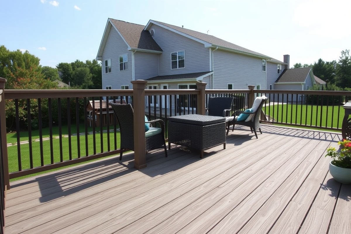 amazon mist 16 foot composite decking at lowes