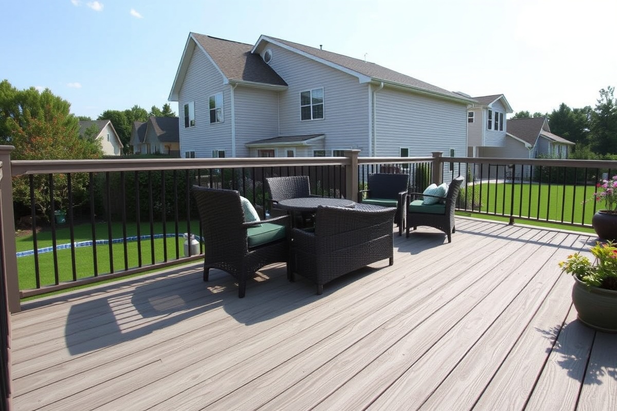 amazon mist 20 foot composite decking at lowes