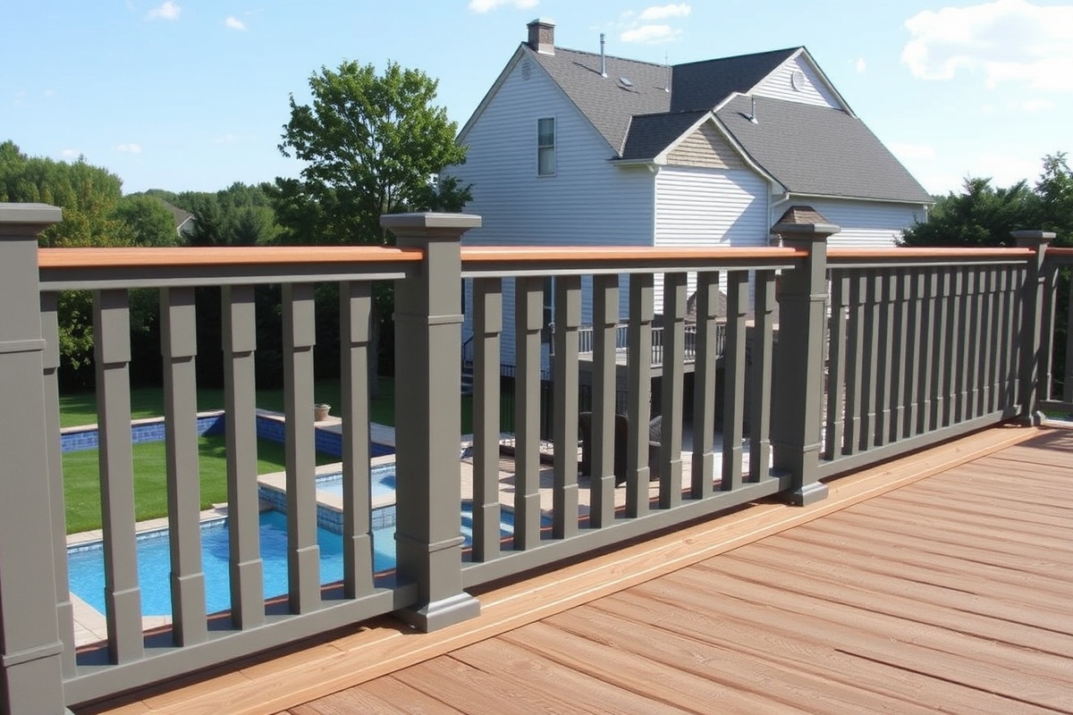 amazon mist composite decking balusters prices at lowes