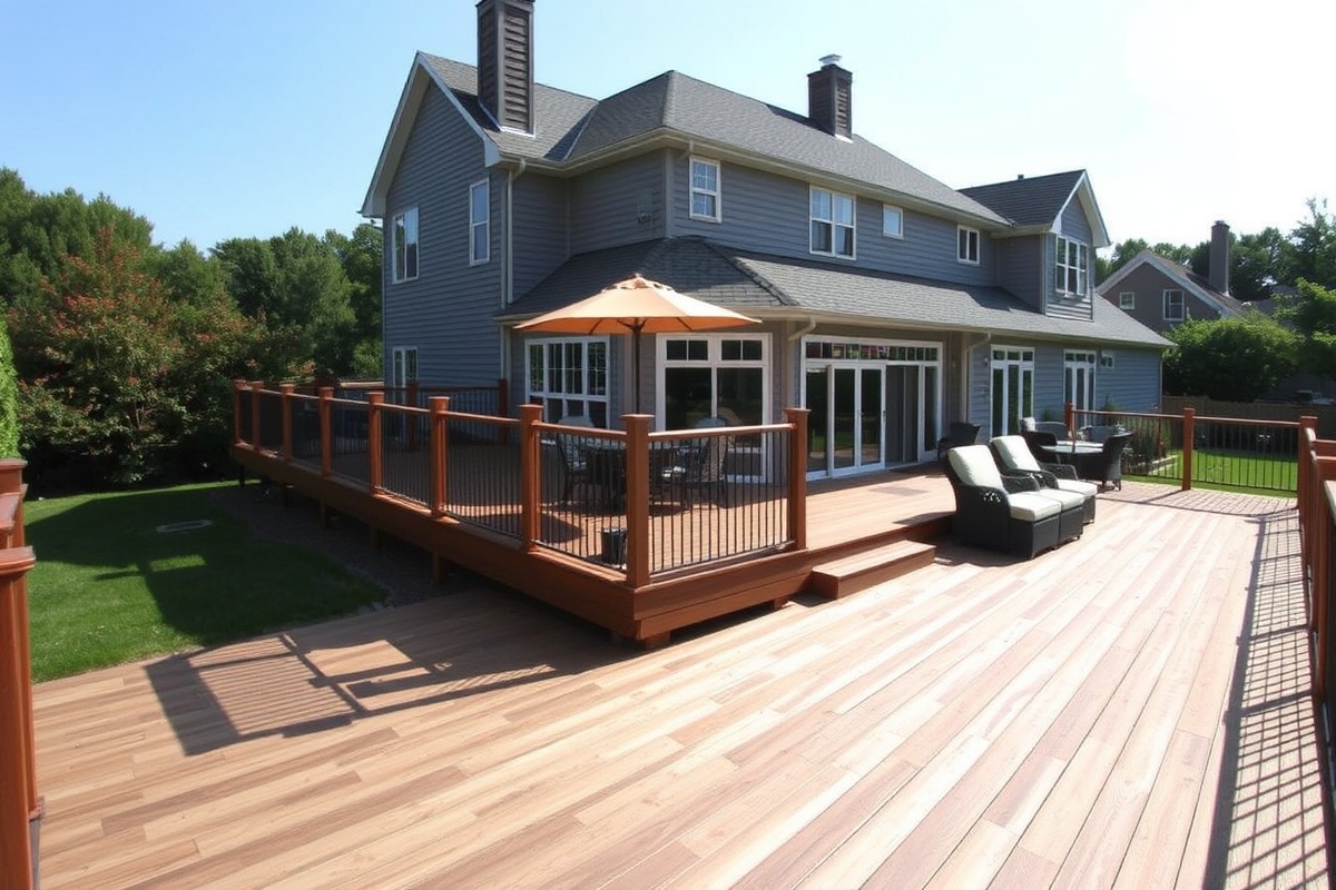 amerideck cedar composite decking