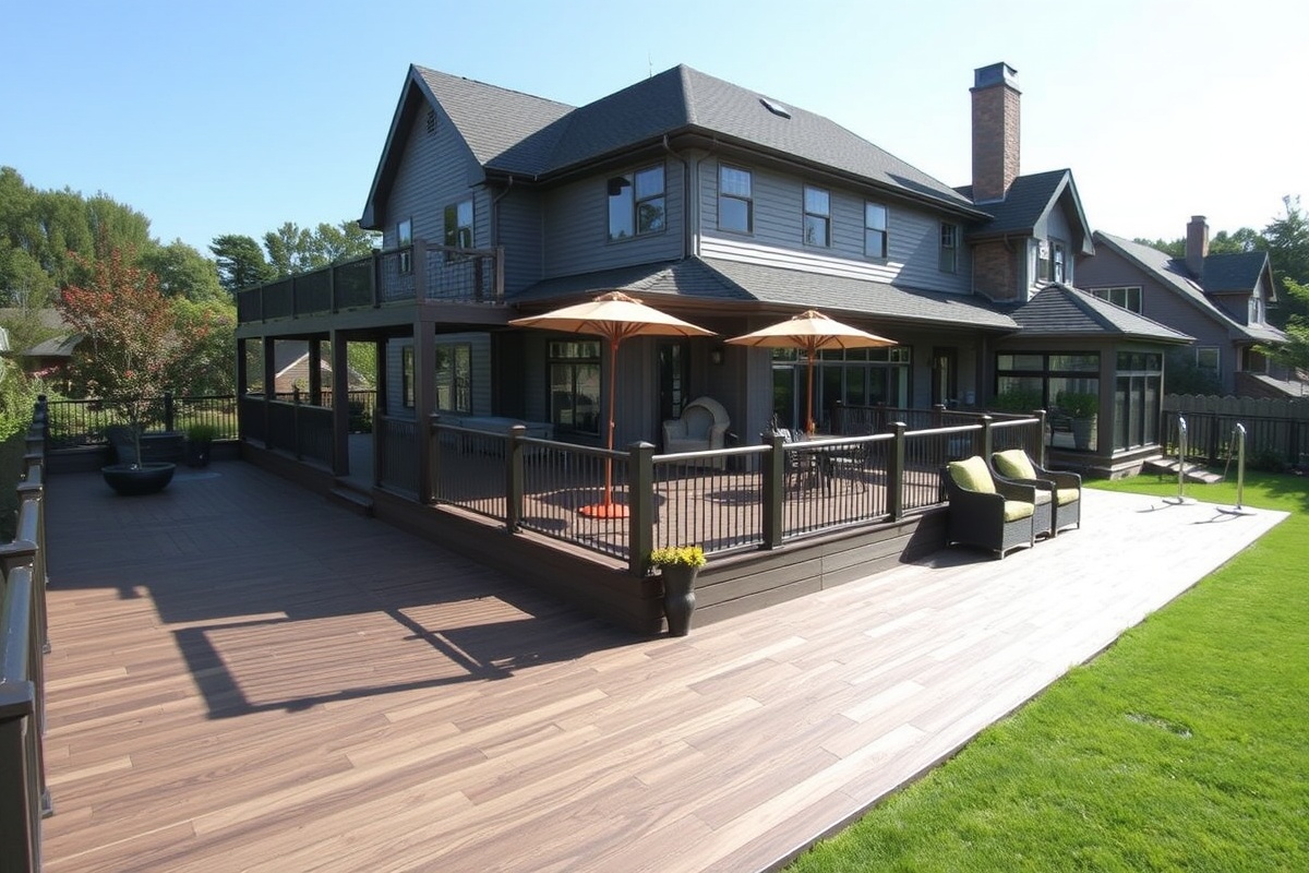 architectural composite decking