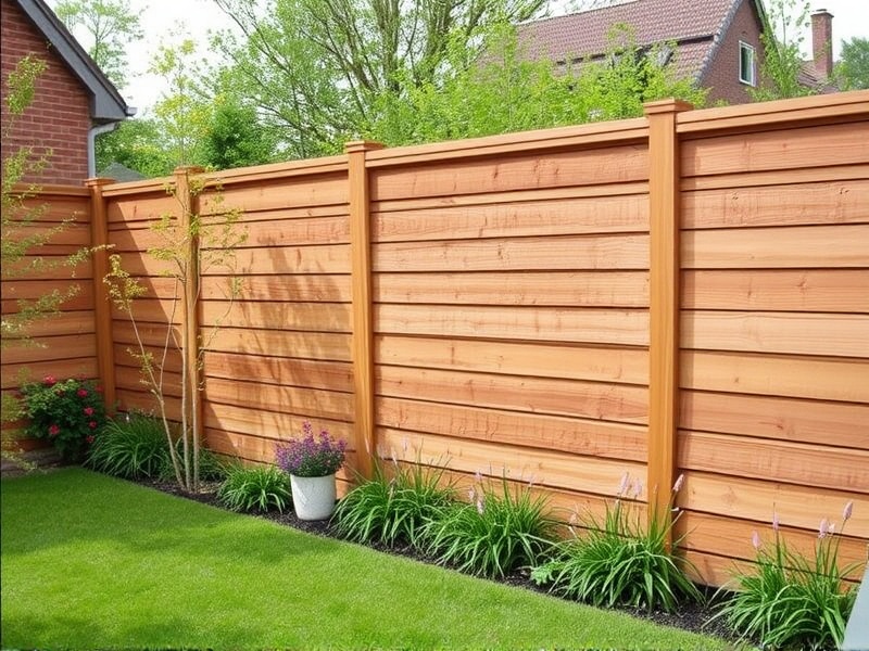 WPC Garden Fencing: A Sustainable Privacy Solution