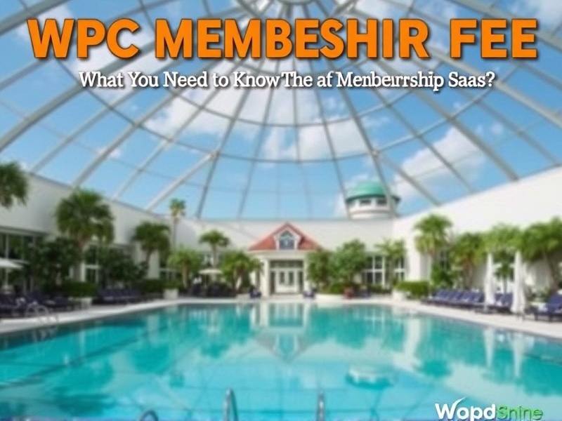 WPC Membership Fee: What You Need to Know