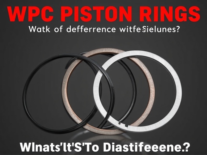 WPC Piston Rings vs. Standard Piston Rings: What’s the Difference?