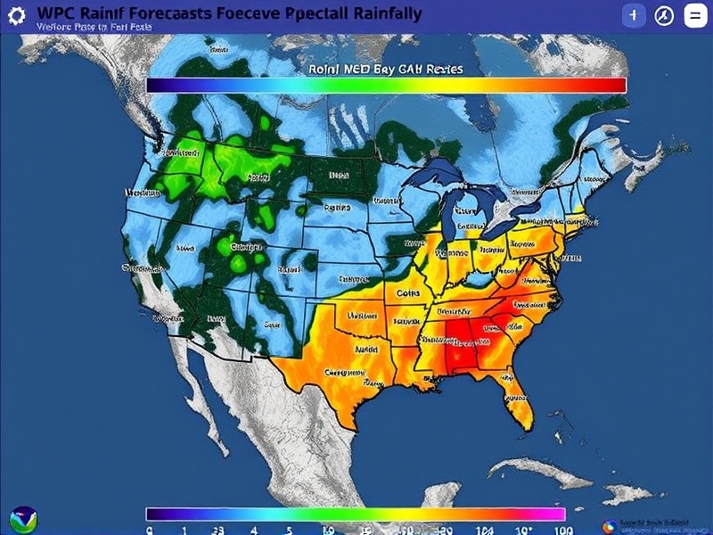 WPC Rainfall Forecast: Tools for Effective Planning