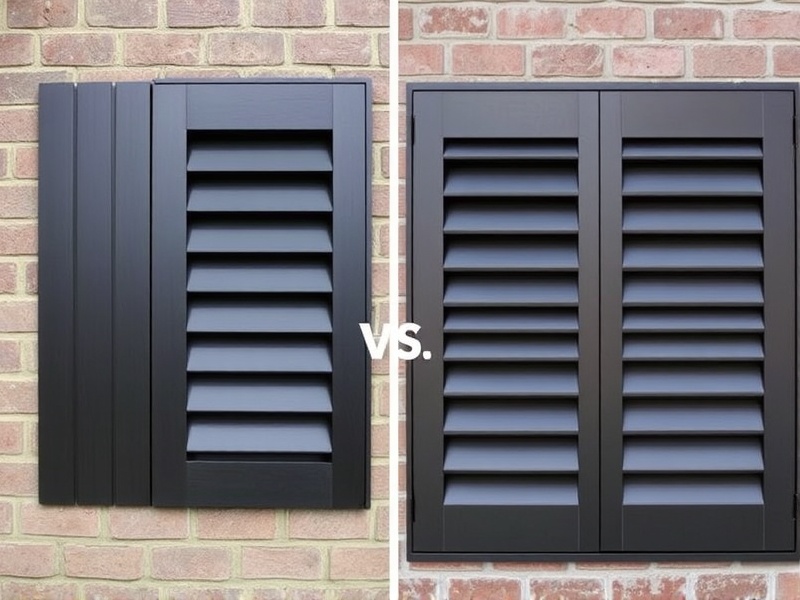 WPC vs Charcoal Louvers: A Comprehensive Analysis